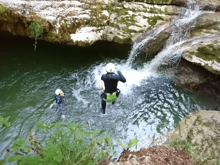 définition canyoning jura