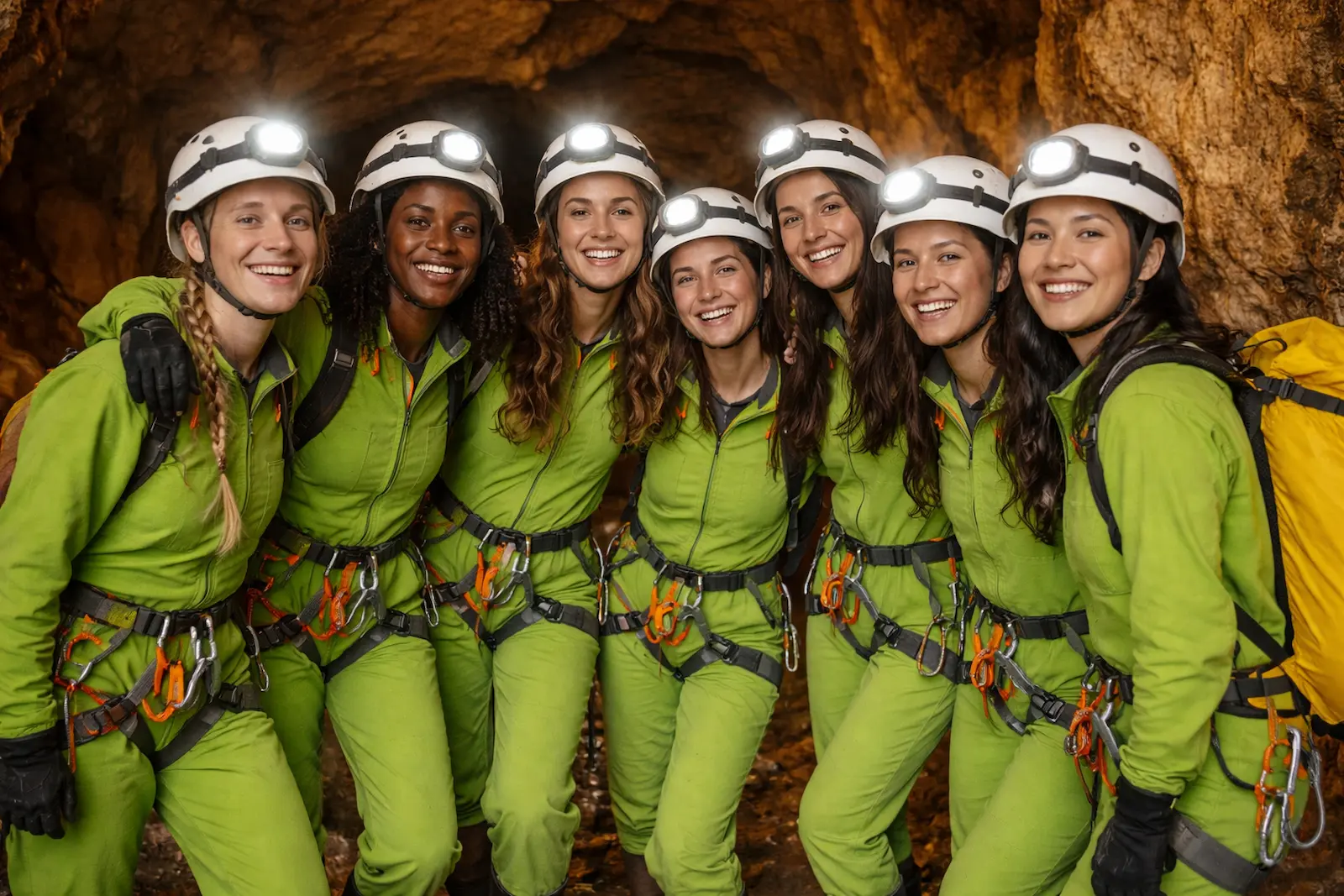 Caving in the Jura at Saint-Claude