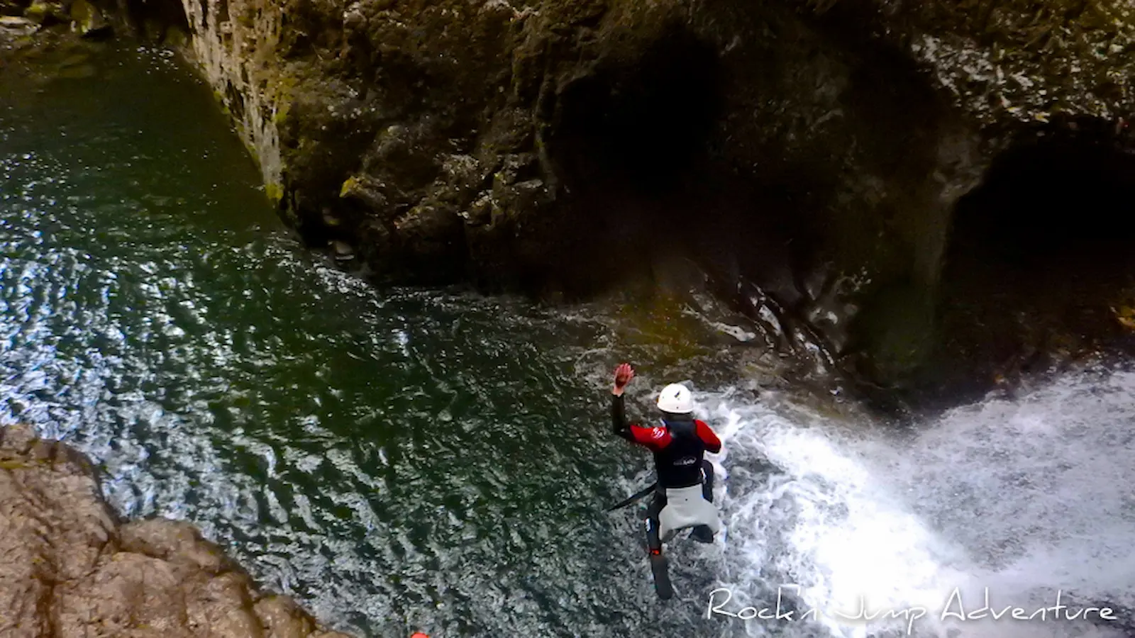 canyoning de Malvaux à Foncine le Bas dans le Jura