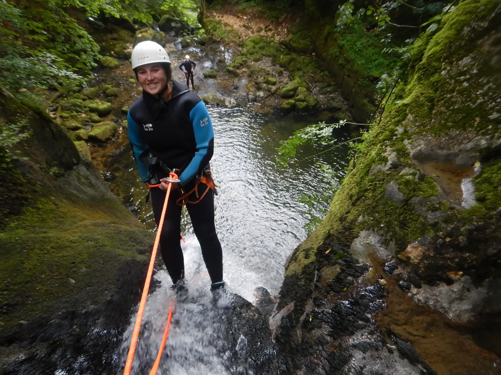 canyoning du Flumen à Saint Claude dans le Jura