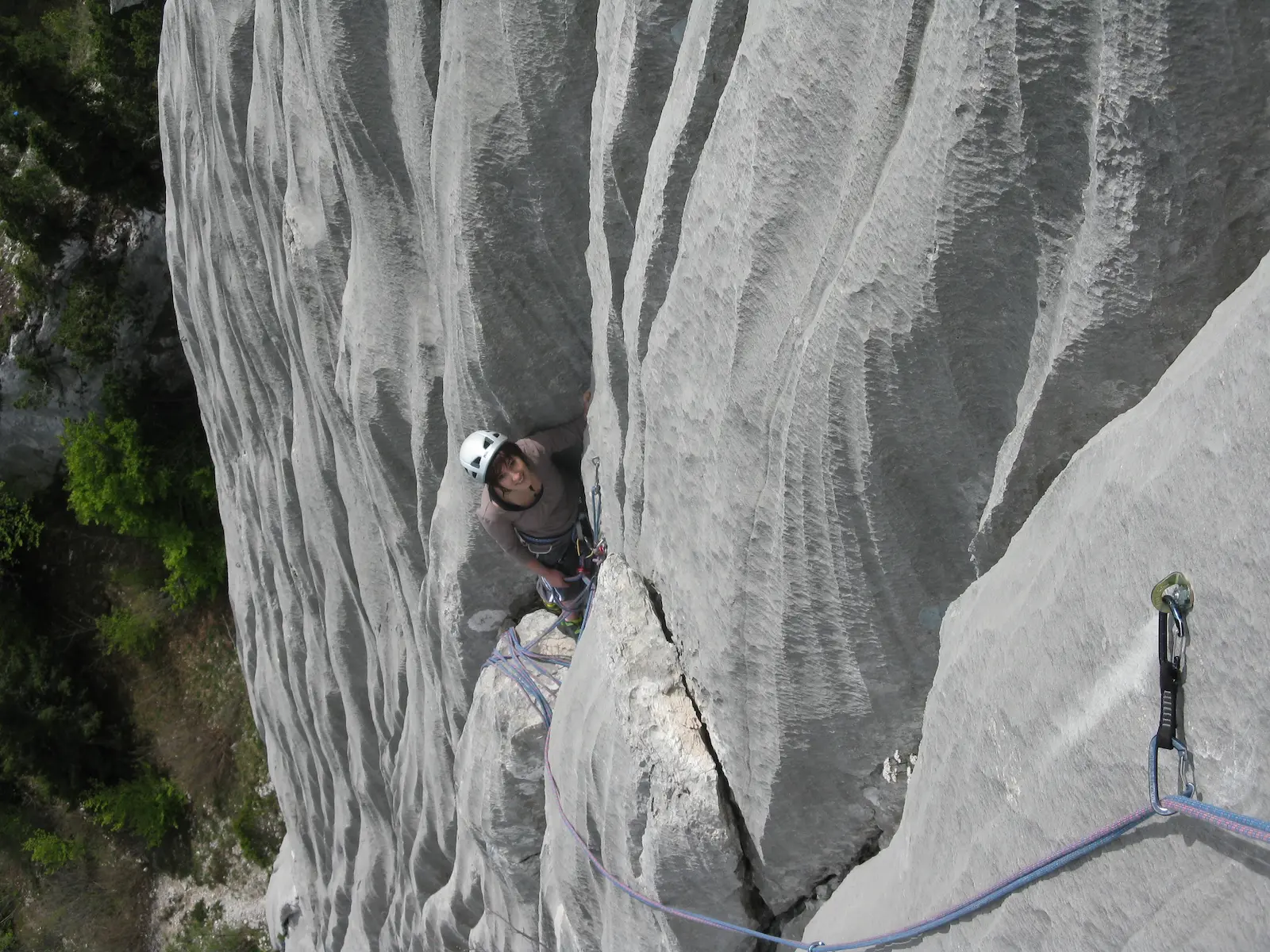 Escalade dans le Jura à Mijoux et Moirans en Montagne