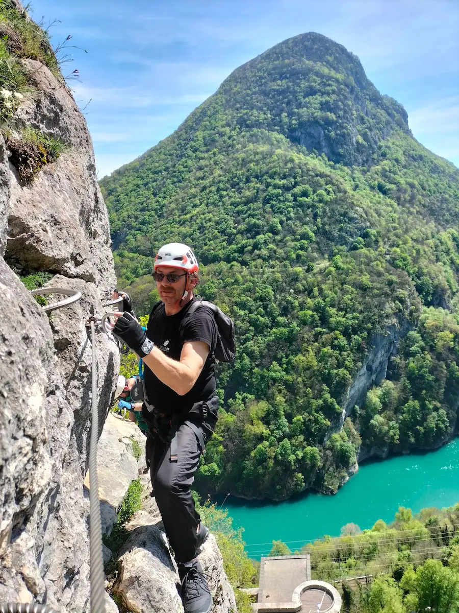 Via Ferrata dans le Jura à Fort l'Ecluse